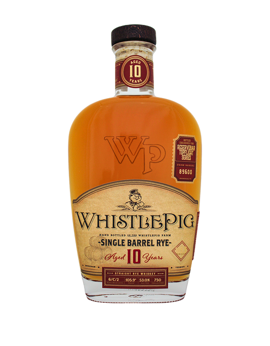 whistlepig 10yo single barrel rye s1b51