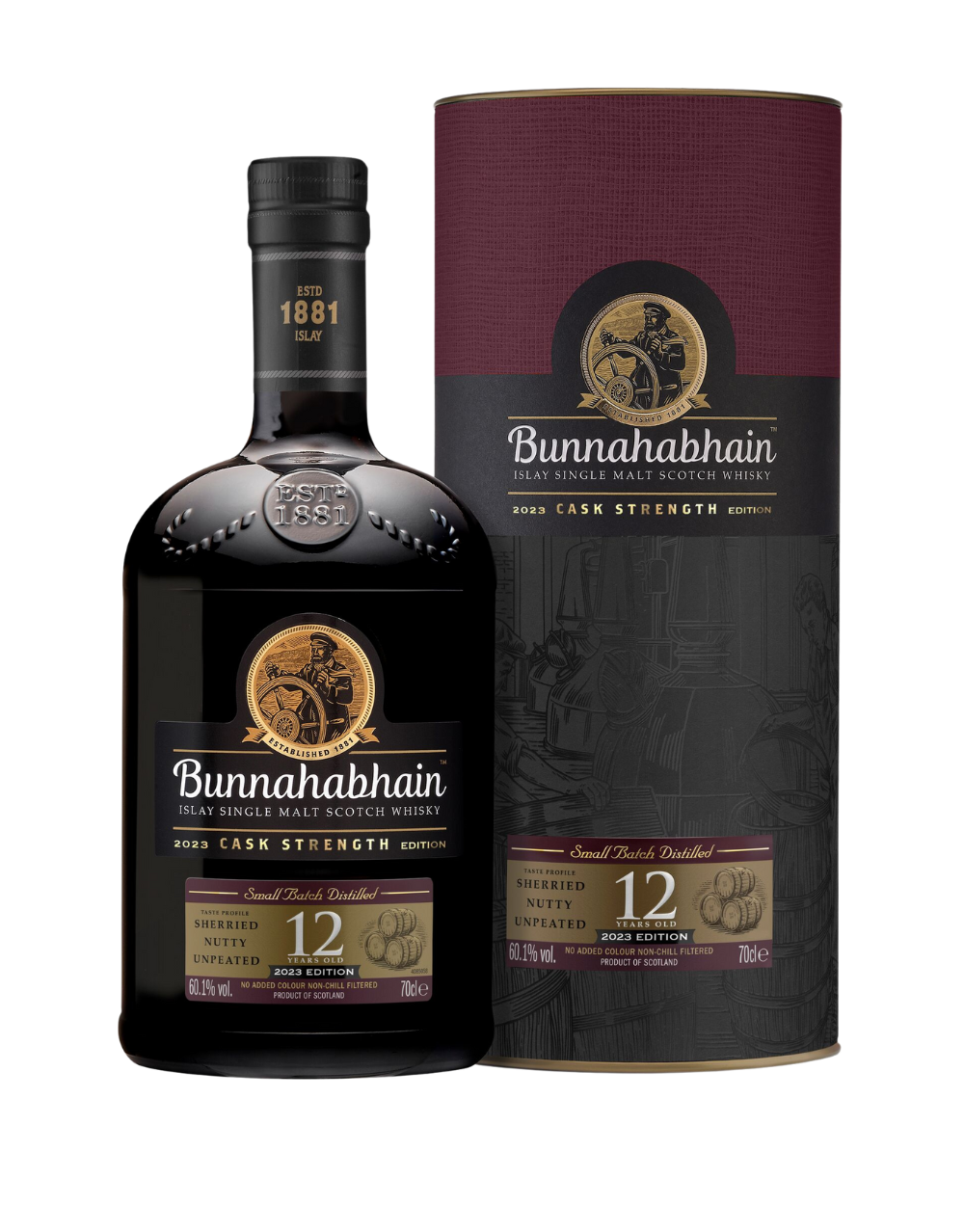 bunnahabhain 12 year cask strength 2023 edition