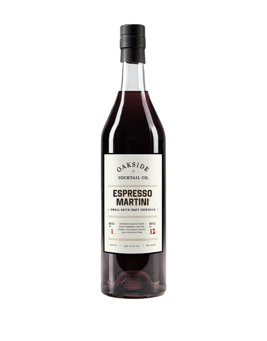 Oakside Espresso Martini Premade Cocktail