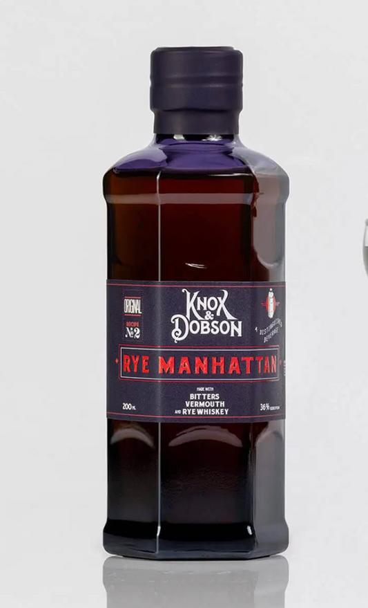 Knox & Dobson Cocktail Rye Manhattan