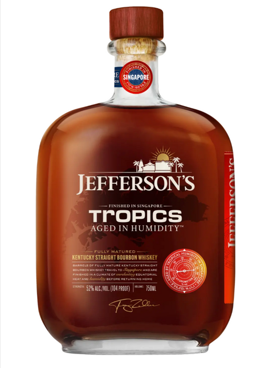 Jefferson's Tropics Aged in Humidity Kentucky Straight Bourbon