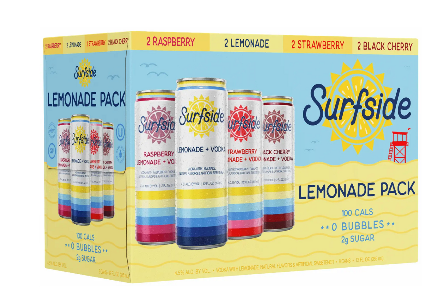 Surfside Lemonade Cocktail Variety Pack