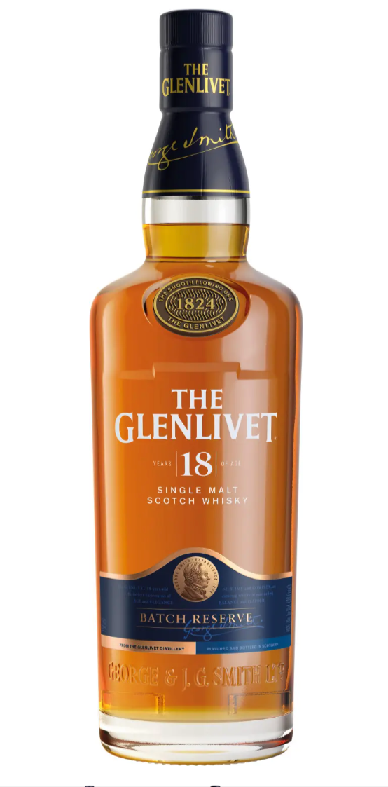 The Glenlivet 18 Year Old Single Malt Scotch Whisky