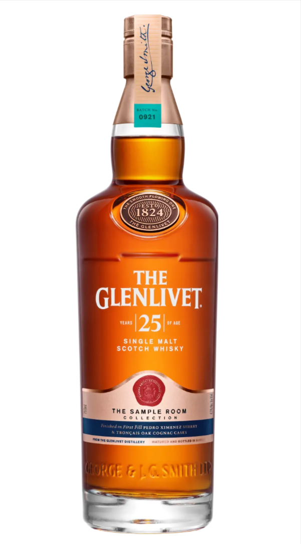 The Glenlivet 25 Year Old Single Malt Scotch Whisky