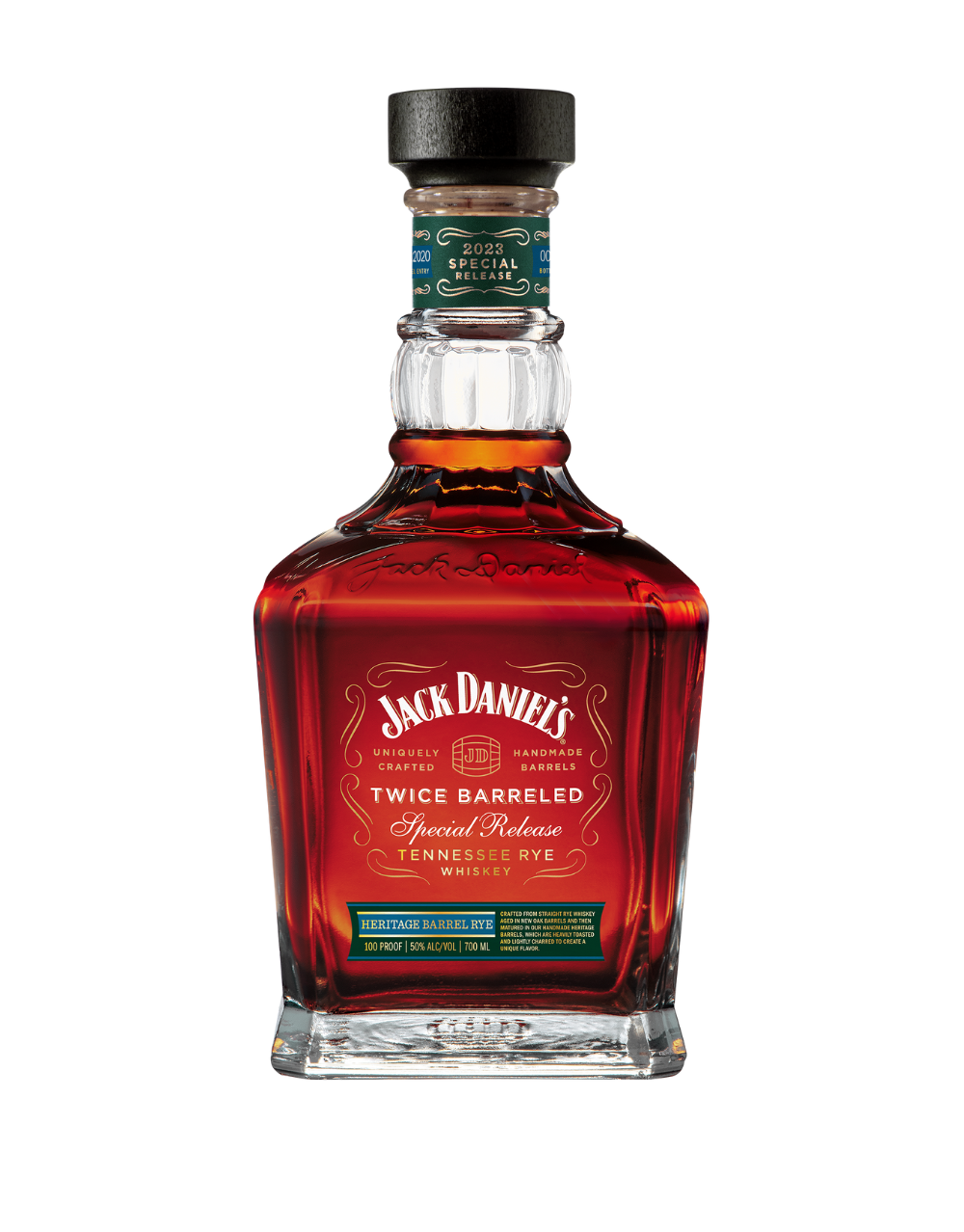 jack daniel's 2023 twice barreled heritage barrel rye