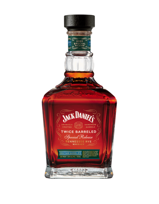 jack daniel's 2023 twice barreled heritage barrel rye